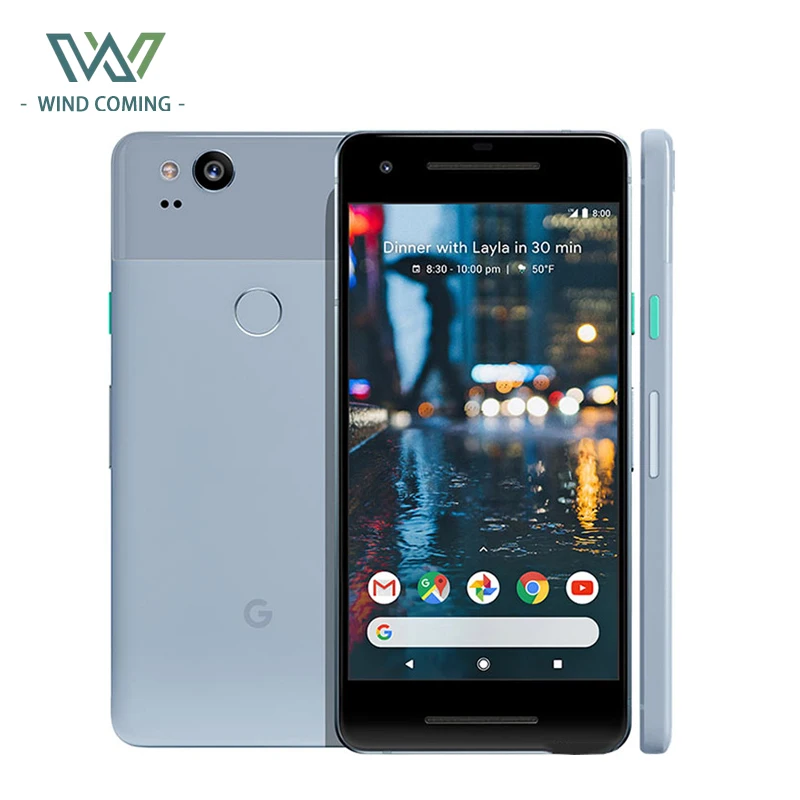 Оригинальный смартфон Google Pixel 2 5 0 дюйма 4 Гб 64 Гб/128 ГБ Android Восьмиядерный процессор