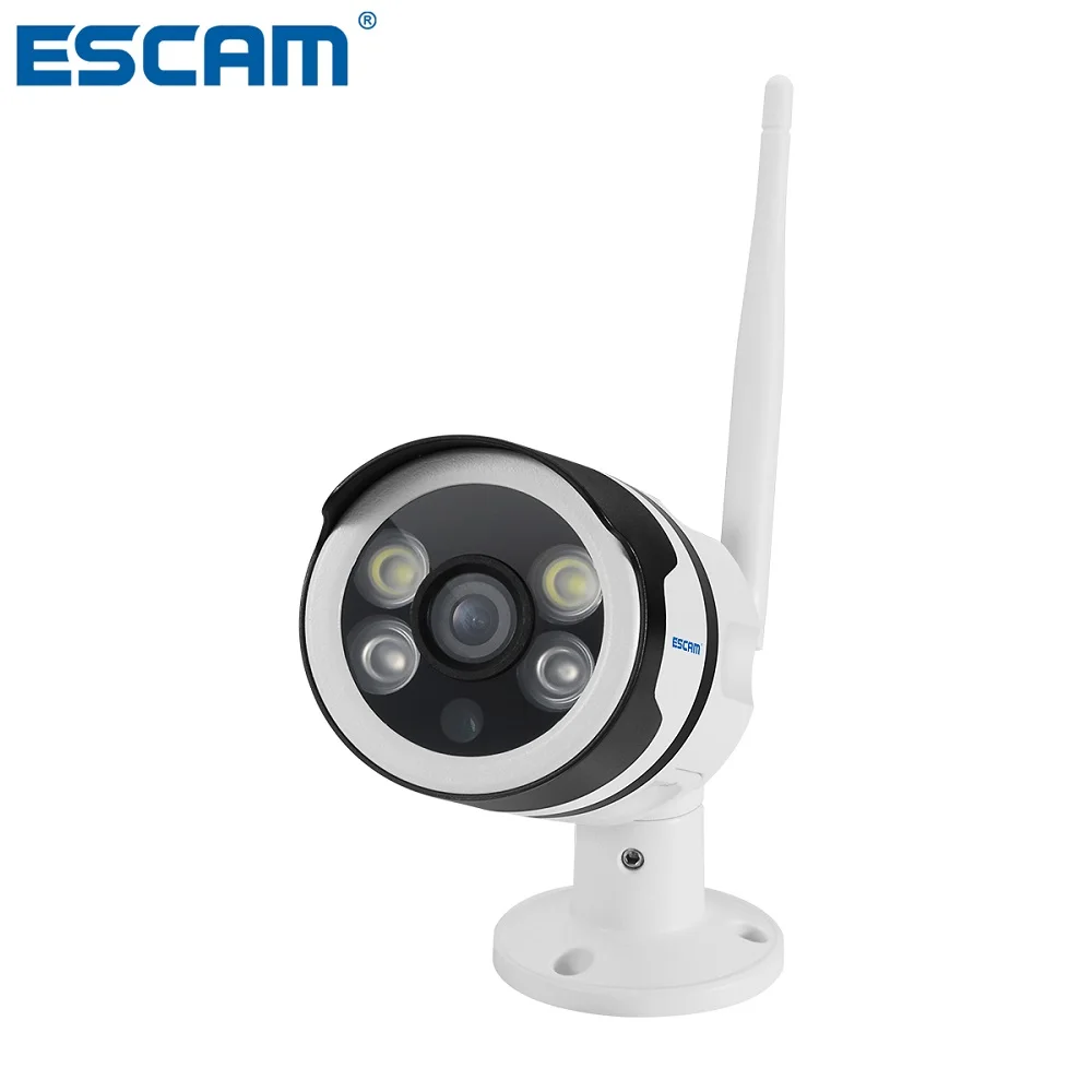 

ESCAM QF508 HD 1080P Wireless Wifi IP Camera Outdoor IP66 Waterproof Surveillance Security Camera Infrared Bulllet Camera YOOSEE