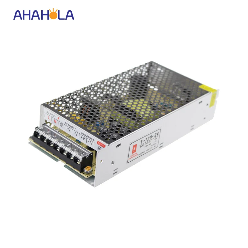 

dc 24v 5A 120w led power supply, switching AC to DC,use for power supply 24v 3528 5050 led strip light