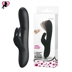 Силиконовый вибратор для женщин перезаряжаемый G Spot развевающийся массажер секс-игрушка для взрослых Эротические Секс-игрушки