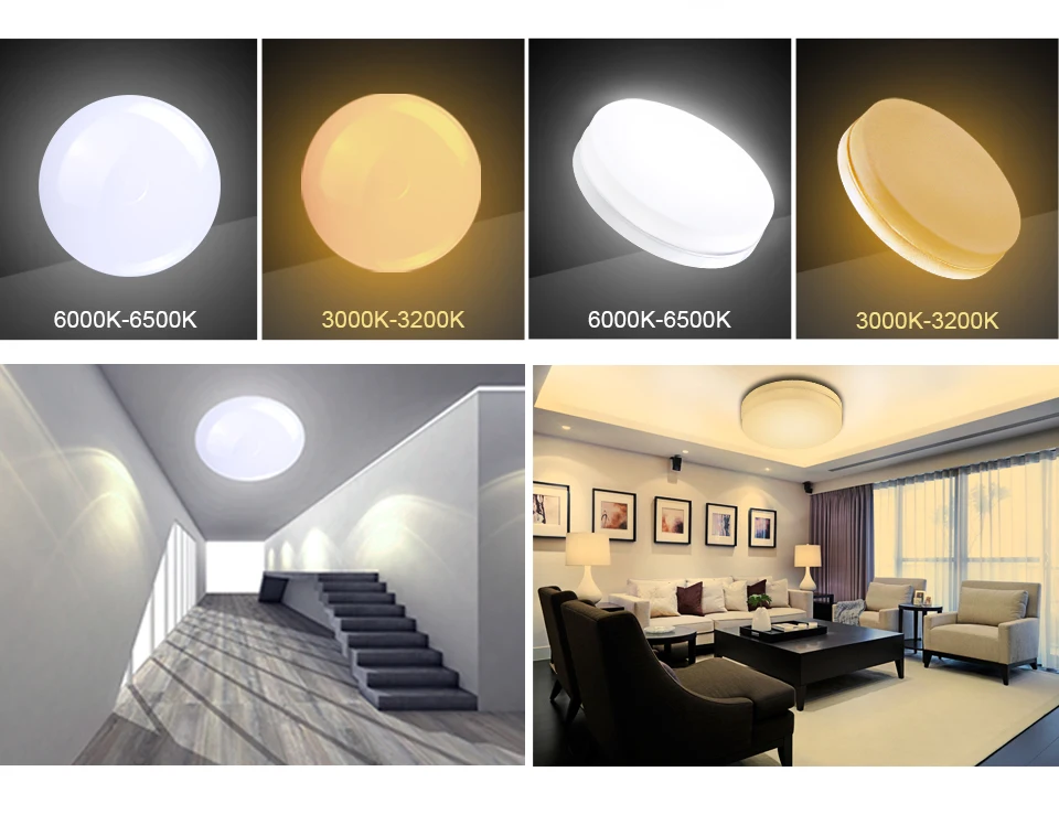 Ultra Thin LED Ceiling LED Ceiling Lights Lighting Fixture Modern Lamp Living Room Bedroom Kitchen Surface Mount Remote Control (13)