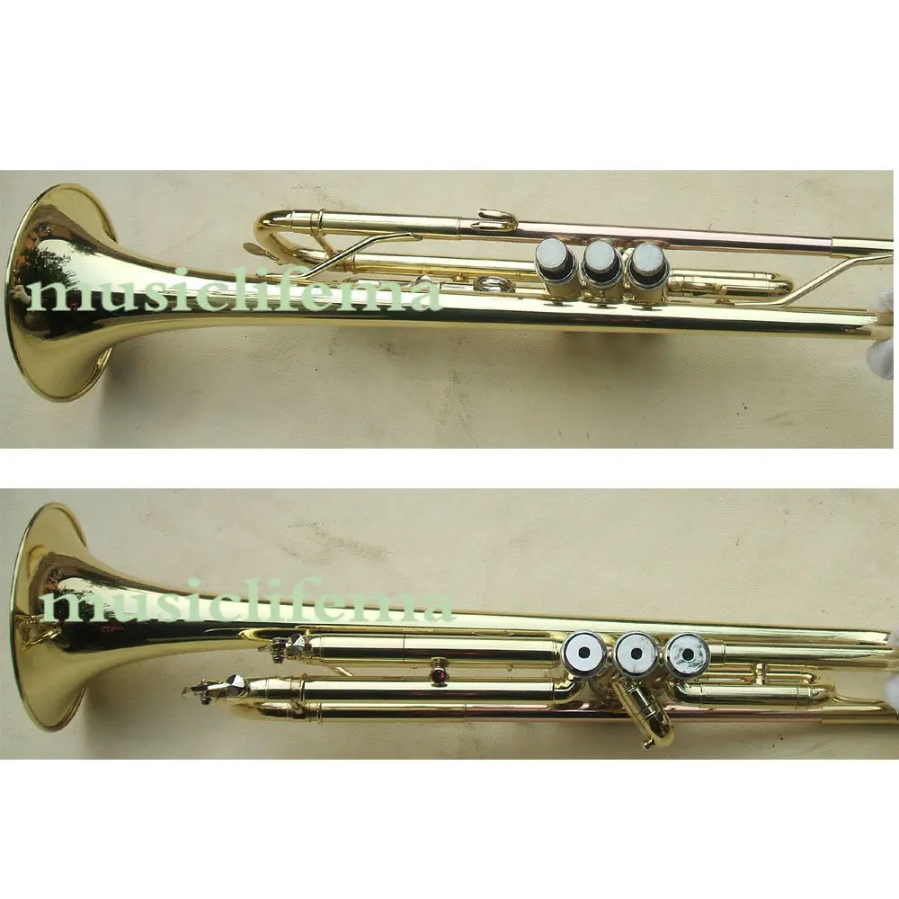 

new Bb professional trumpet great sound metal technique