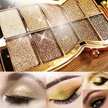 Eye Shadow Glitter Eyeshadow 10 Color Diamond Bright Colorful Eye Shadow Makeup Palette Professional Cosmetic Party Masquerade