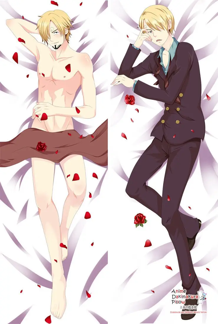 

New One Piece Sanji Anime Dakimakura Japanese Pillow Cover MGF-54069