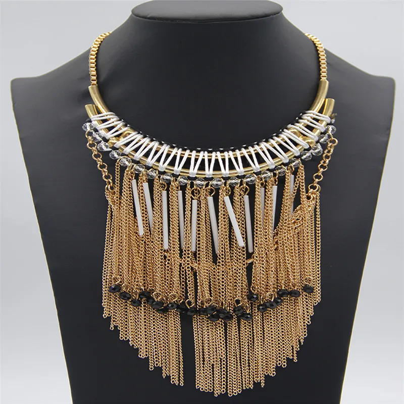 Trendy long necklace Clearance