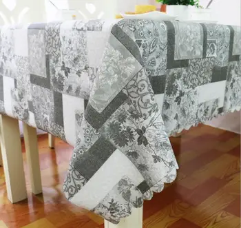 

Fyjafon Waterproof Table Cloth Rectangular Oilproof Table Clothes Home Decorative Tablecloth Table Cover 135*180/135*200/135*220