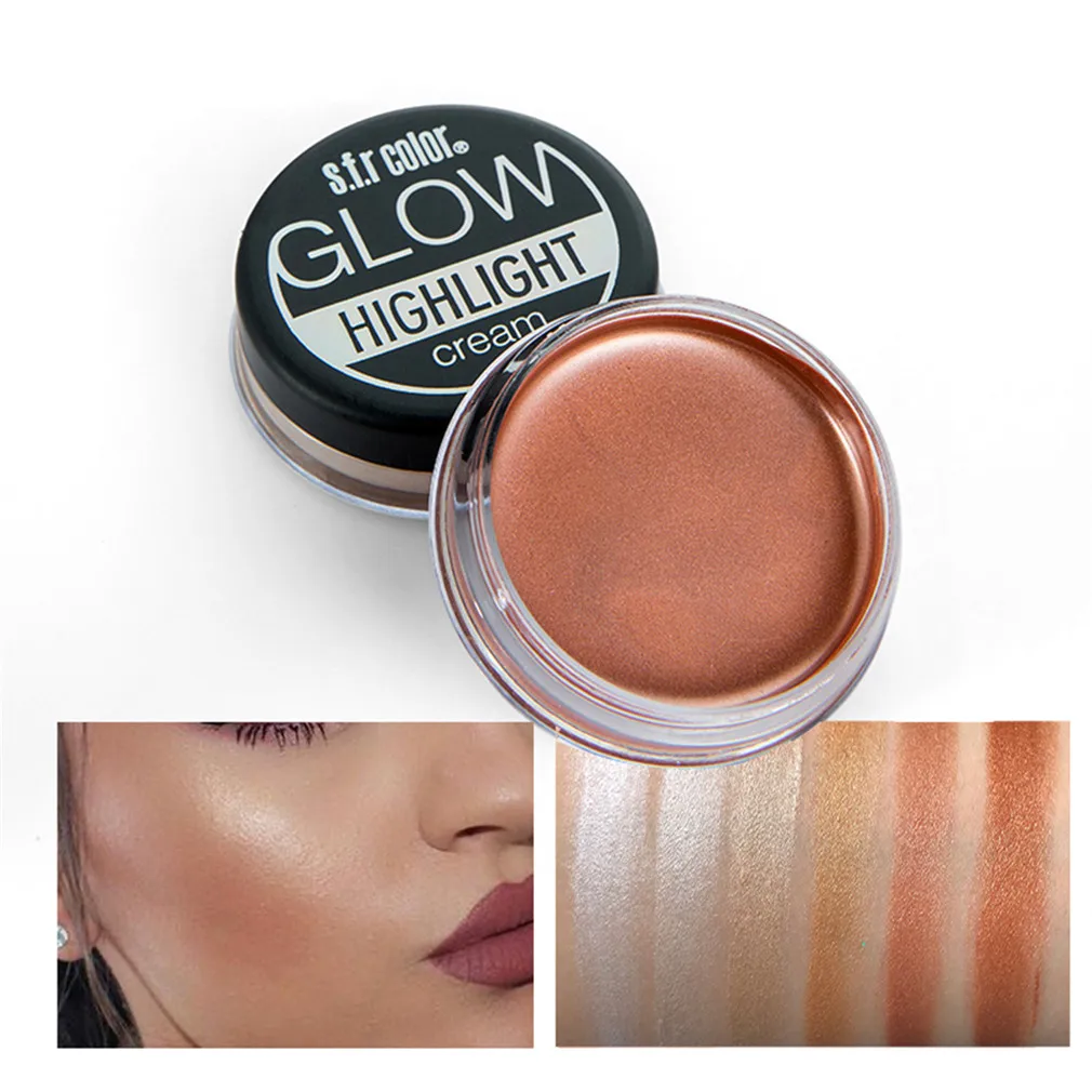 Iluminador Maquillaje хайлайтер крем палитра для макияжа мерцающий светящийся набор