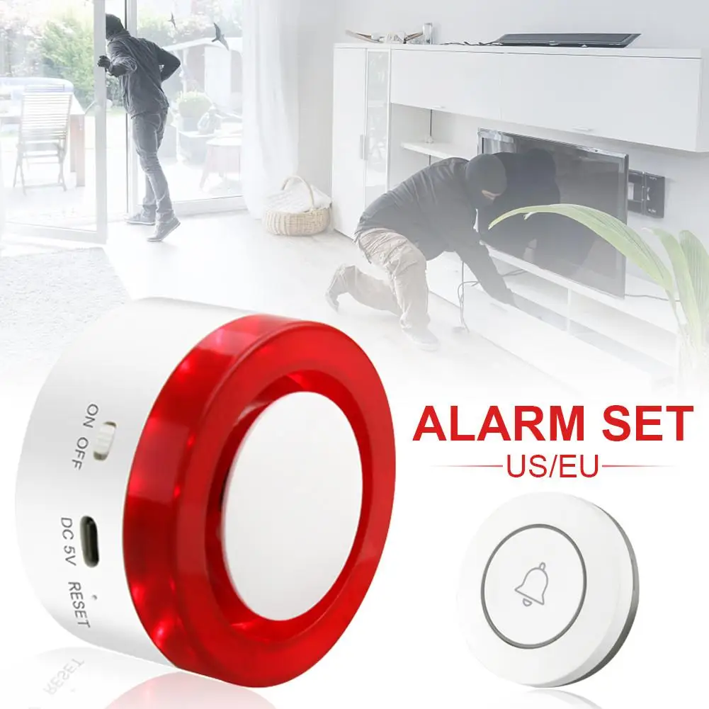 

3 in 1 Intelligent Smart Wi-Fi Anti - Theft Alarm Host Motion Sensor Smart Phone IP Camera Wireless LAN Home Security System Kit