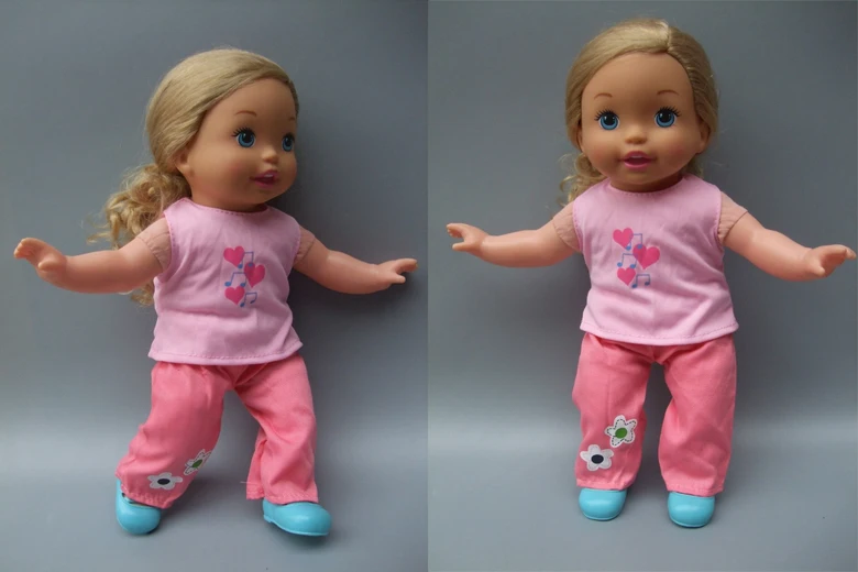 14 дюймов 35 см Reborn Baby Doll Одежда Платье Набор для baby doll костюм наряд