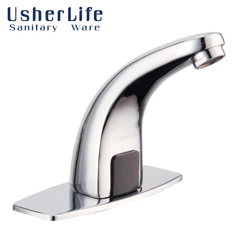 Usherlife Single Cold Automatic Faucet Bathroom Sensor Faucet In Public