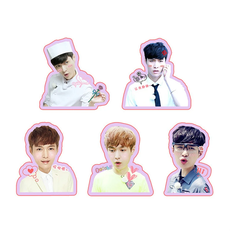 youpop kpop exo lay album pvc stickers for luggage cup notebook laptop
