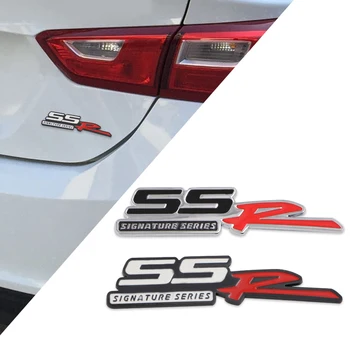 

1pcs 3D Metal Stereo Chrome SSR Car Sticker for Chevrolet Camaro Silverado Corvette Traverse Nameplate Emblem Badge Auto Decals