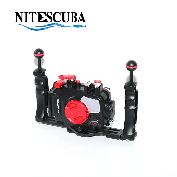

NiteScuba Diving handle tray bracket for TG5 tg4 RX100 camera housing Z330 Z240 S2000 YS D2 strobe light underwater photography