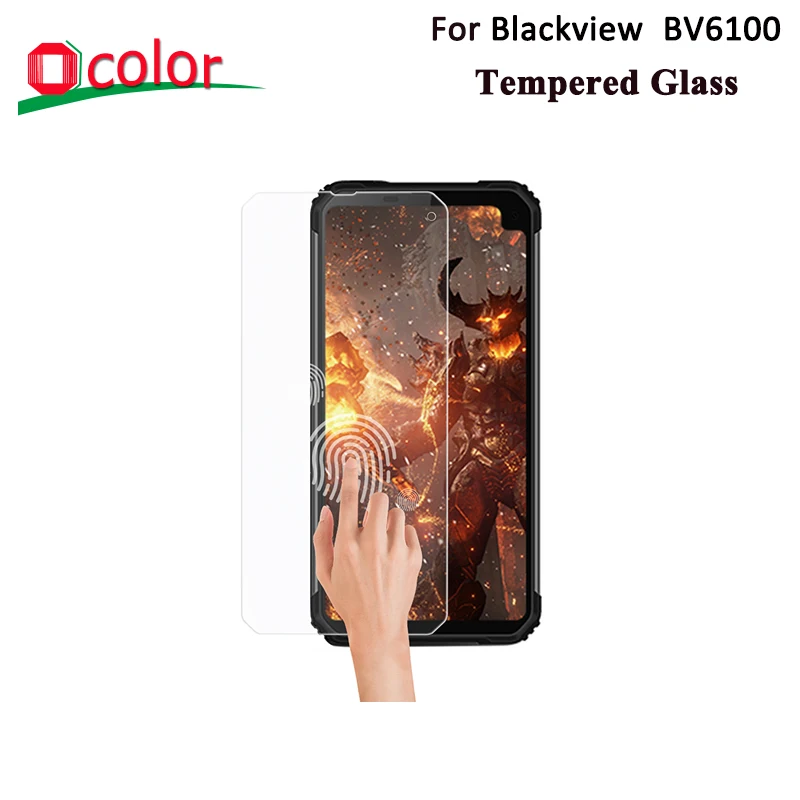 

ocolor For Blackview BV6100 Tempered Glass 6.88'' Ultra-Thin Front Glass Screen Protector For Blackview BV6100 Phone Accessories