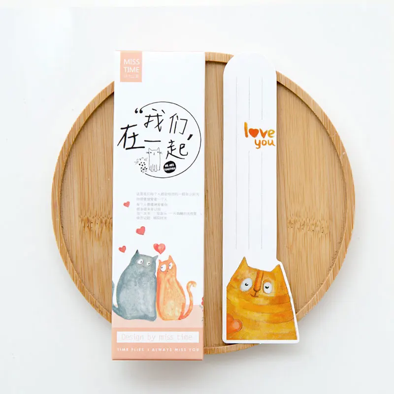

30pcs/box kawaii We are together beautifully card decorative stickers Cartoon Bookmarks Office School Supply Stationery Gift