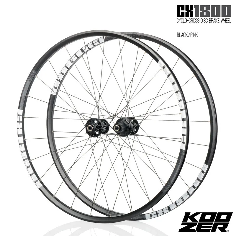 KOOZER CX1800 дорожный велосипед 700C дисковый тормоз колесная установка 4 подшипника 72