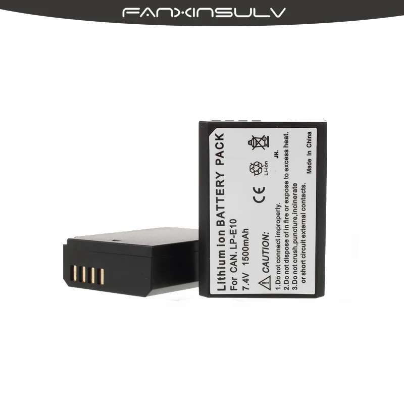 Online 1x Wahre kapazität LP E10 LP E10 LPE10 Batterie + Batterie fall für Canon 1100D 1200D 1300D 1500D Kuss X50 X70 x80 X90 Rebel T3 T5 T6