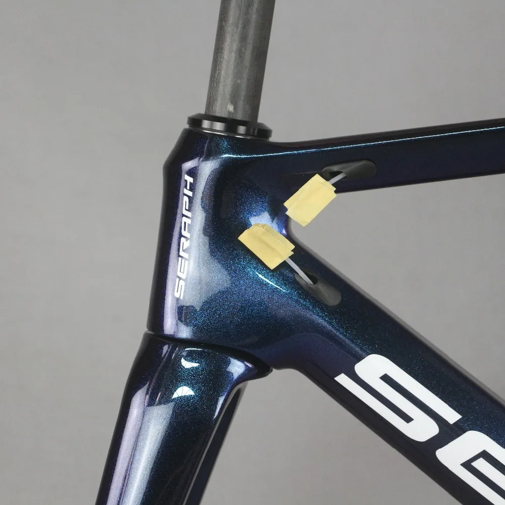SERAPH Хамелеон краски шоссейный велосипед карбоновая рама tt-x1 принимает пользовательские распыления краски