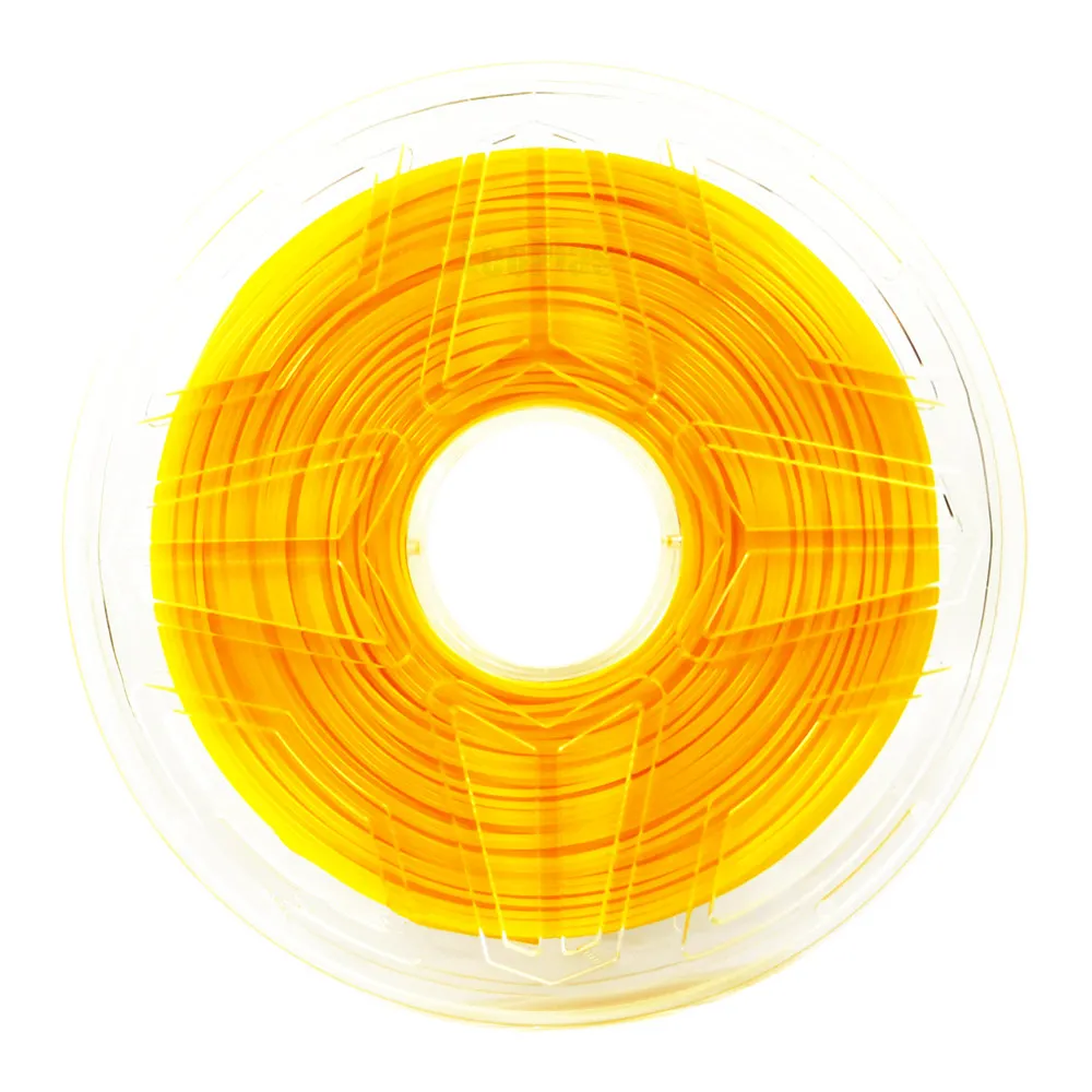 Распродажа в США, Испания, склад 1,75 мм, 1 кг, нить PETG для FDM 3d принтера, расходные материалы, ручка, материалы для печати - Цвет: Yellow.