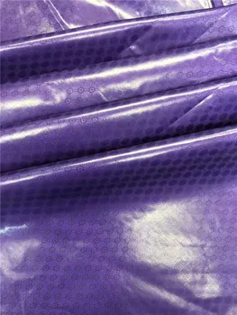 

Purple brocade fabric for men high quality cotton bazin riche brocade 2019 nouveau wholesale bazin riche fabric 5yards/lot