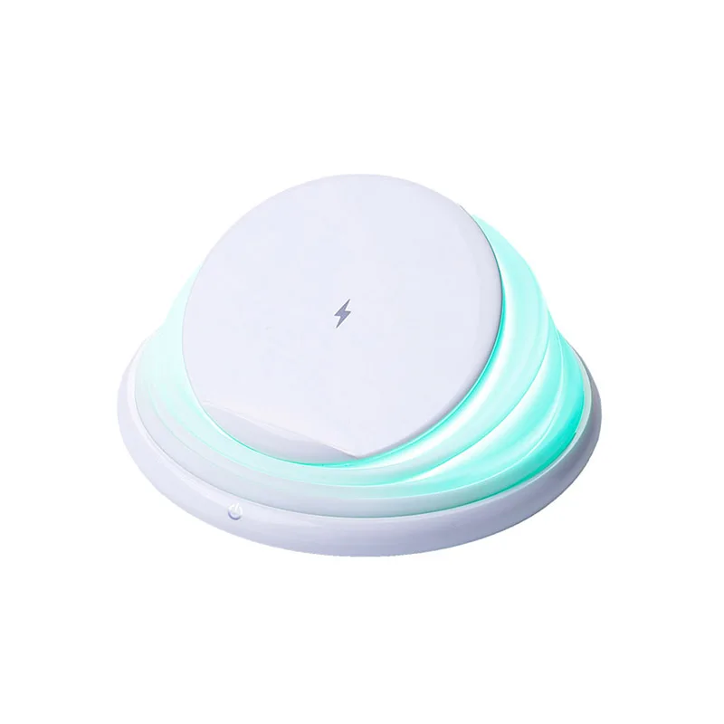 

Wireless Charger 3 In 1 Foldable Night Light Lamp Built In LED Fast Charging For Mobile Phone XHC88