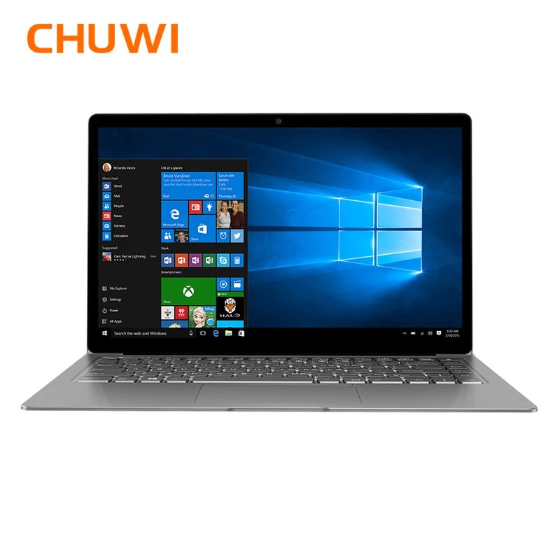 Original CHUWI LapBook Air Laptop Windows10 Intel Apollo Lake N3450 Quad Core 8GB RAM 128GB ROM 14.1 Inch M.2 SSD extension