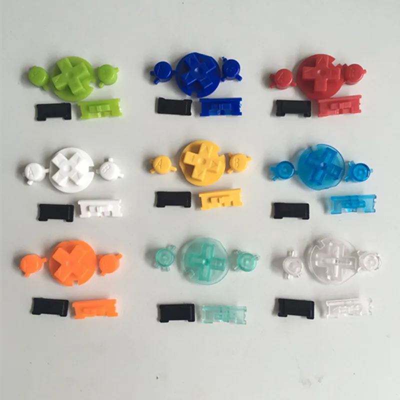 

Free Shipping Colorful Buttons For Game B C /G Boy Color Console Buttons