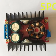 5 шт. Boost конвертер постоянного тока повышающий преобразователь модуль Регулируемый статический источник питания регулятор напряжения повышающий 150 Вт 5 В