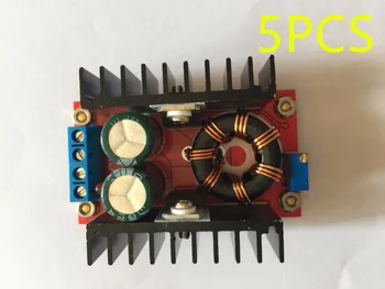 

5PCS DC-DC Boost Converter DC DC Step Up Converter Module Adjustable Static Power Supply Voltage Regulator Step Up 150W 5V