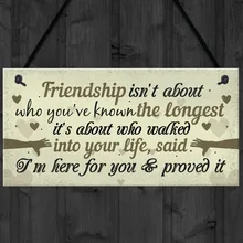 Винтажный декор, таблички дружбы, подарки на год для женщин, лучший друг, принадлежности для дня рождения свадьбы, знак благодарности, дропшиппинг
