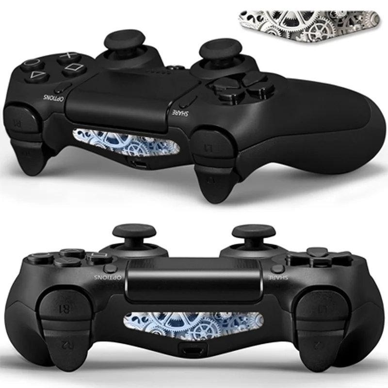 

Hot Design For PS4 LED LIGHTBAR Controller Skin Sticker Cover Fast Shipment