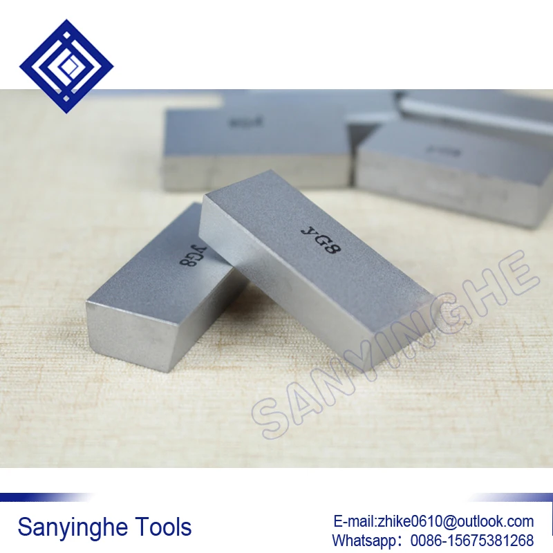 

Original zccct A120 YG6 / YG8 / YW1 / YW2 / YT5 / YT14 / YT15 carbide welding inserts brazed insert (30pcs/lots )