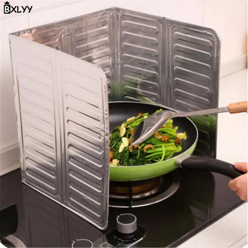 

BXLYY 1pc Kitchen Splash Net Gas Stove Splash Baffle Frying Pan Oil-proof Tool Kitchen Accessories Cooking Baking Dish Terms.7z