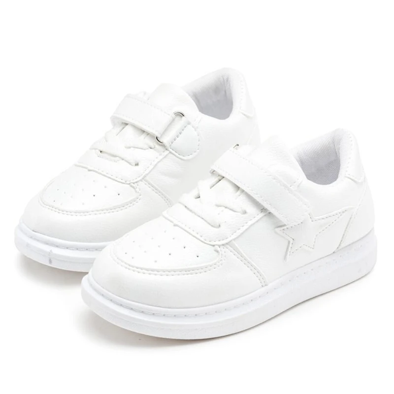 

2019 Spring Autumn New Children Color Matching School Sneakers Fashion Simple Flat Kids Shoes Boys and Girls Casual Shoes