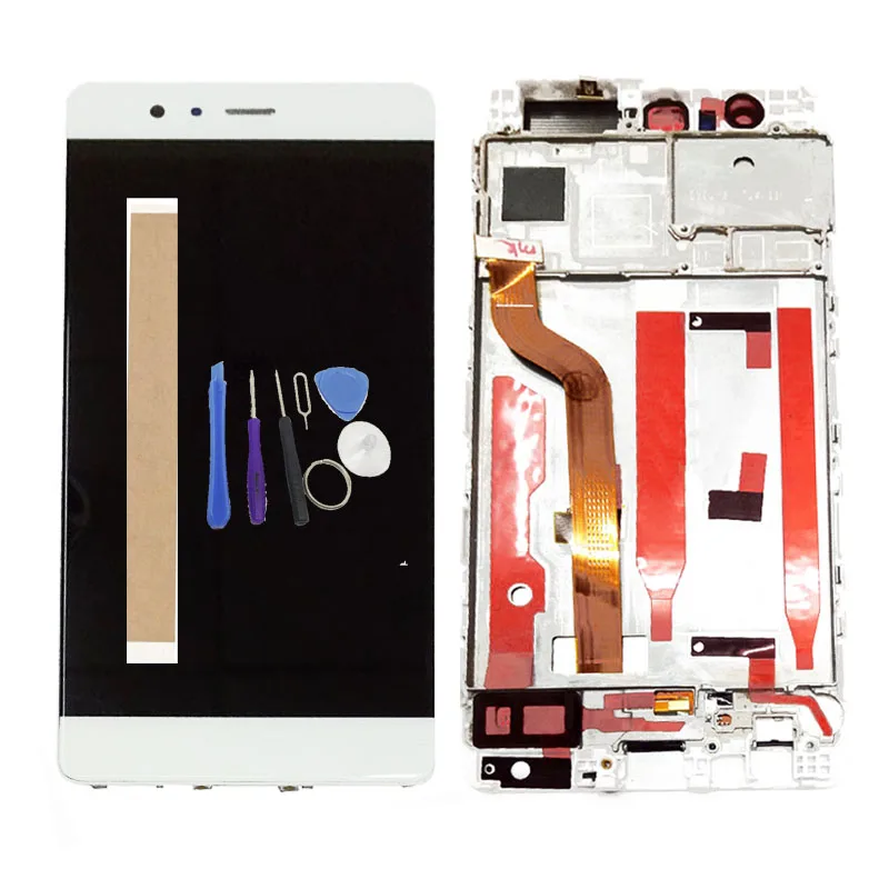 Черный белый золотой для Huawei Ascend P9 EVA-L09 ЖК-дисплей с сенсорным датчиком