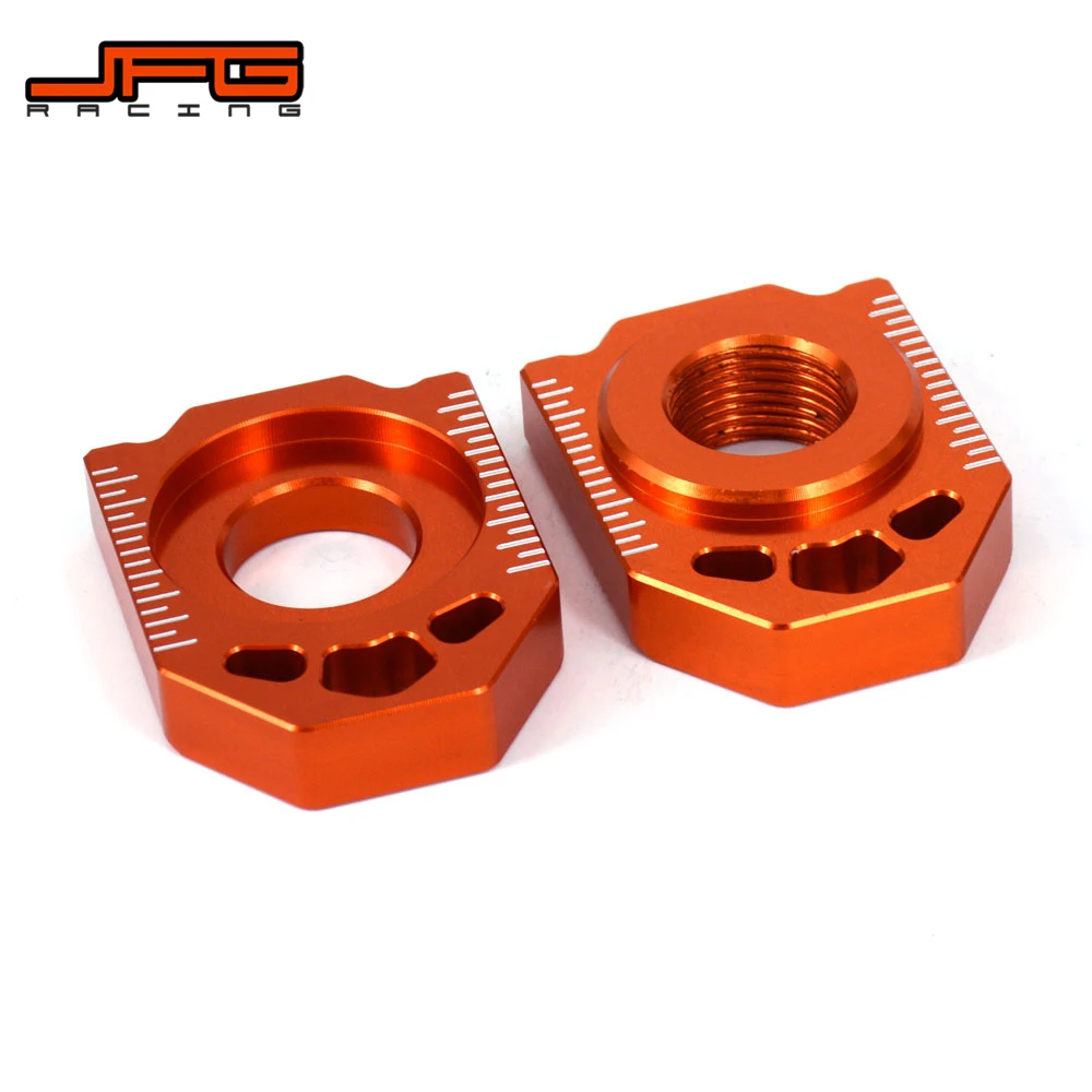 Мотоцикл CNC задняя цепь регулировщик ось блоки для KTM SX SXF XC XCF EXC EXCF XCW XCFW 85 125 150 200 250