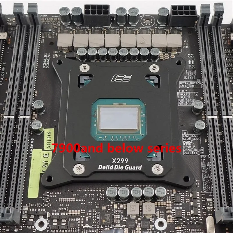 Delid Die Guard Cover Protector IceMan Cooler X299 устройство для открывания процессоров Support 7820 7900