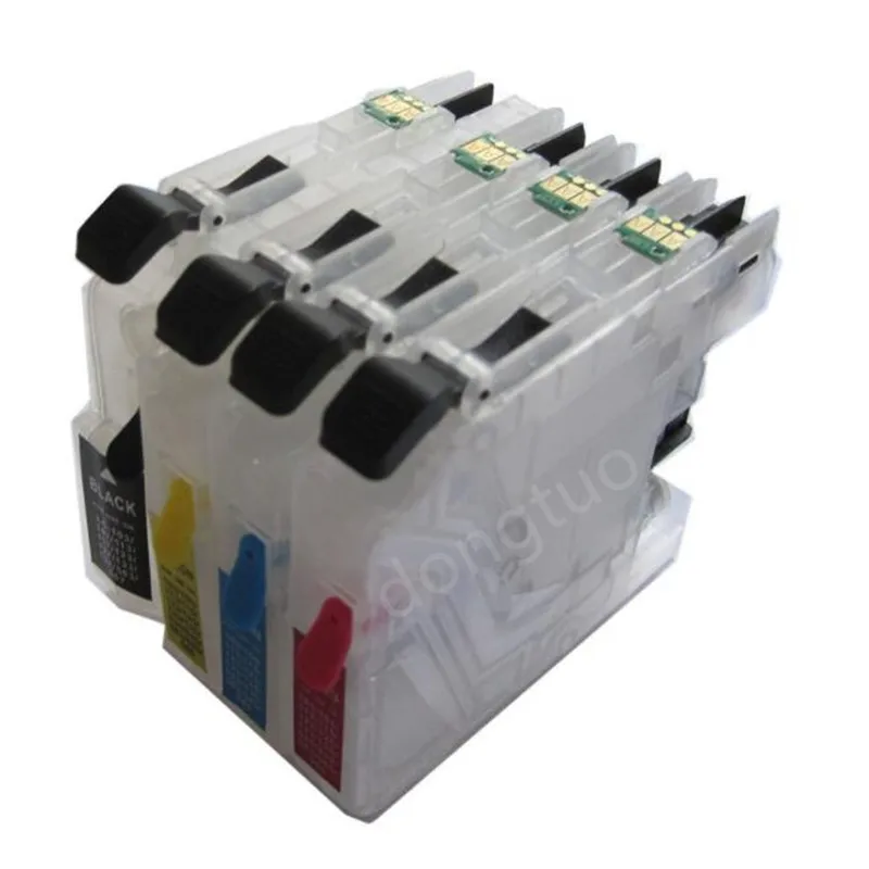 

Ink cartridge LC123 LC127 LC125 for Brother DCP-J4110DW J132W J152W J552DW J752DW printer with auto reset chip empty