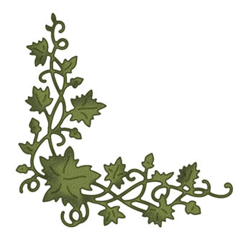 

HamyHo Vines Leaves Frame Metal Cutting Dies Stencil Decorative Scrapbooking Craft Embossing Dies for Making diy Paper Cards