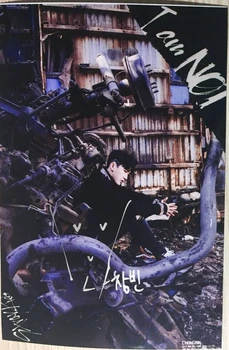 

hand signed Stray Kids Chang Bin autographed photo I AM NOT K-POP 4*6 collection 062018