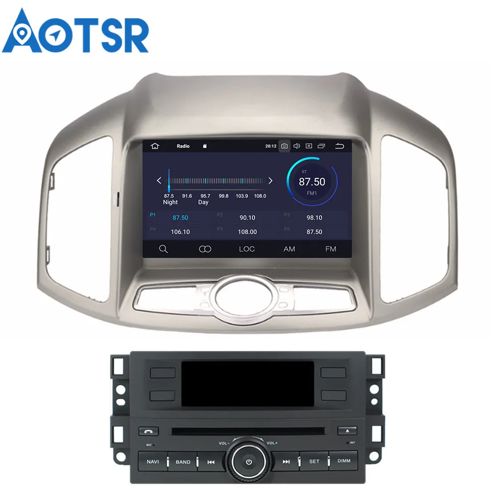 Discount Android 9.0 8 core Car DVD Stereo Autoradio For CHEVROLET Captiva 2011-2015 Multimedia RDS GPS Navigation Headunit tape recorder 5