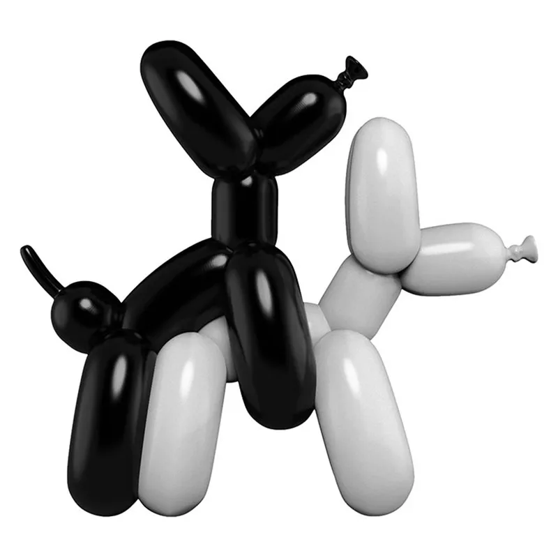 

Balloon Dog Figurine Mighty Jaxx Humpek by Whatshisname Contamination Dog Statue Animals Resin Art&Craft Home Decoration R1705