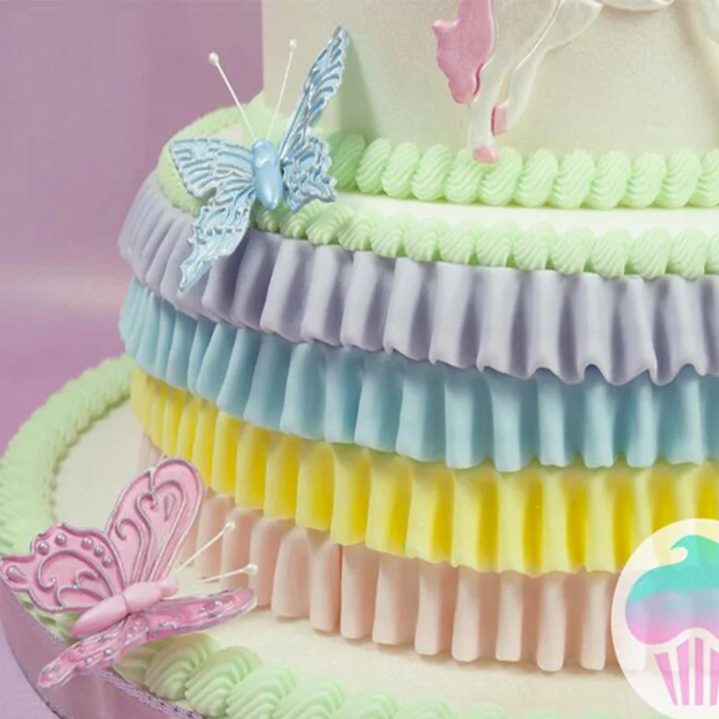 HEARTMOVE Новый 200x Тонкий УФ-фильтр 49 мм с кружевным краем Fondant (сахарная) Большой