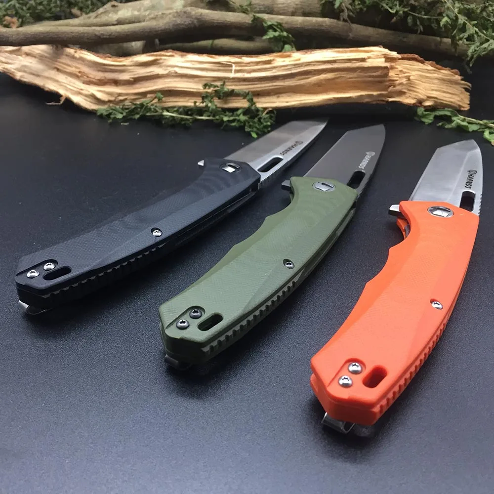 Harnds CK6119 Pollux AUS-8 Blade G10 Handle HRC58-59 Folding Knife Camping Hunting Utility Multi knife Rescue EDC Portable Tool Harnds CK6119 Pollux AUS-8 Blade G10 Handle HRC58-59 Folding Knife Camping Hunting Utility Multi knife Rescue EDC Portable Tool