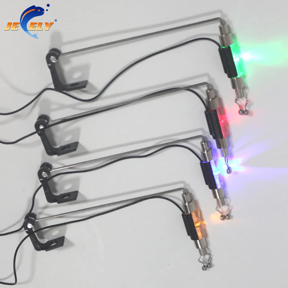 

SW01B Fishing illuminated Swingers Hangers Fishing Bite Indicators for CARP FISHING (4led colors) for bite alarm