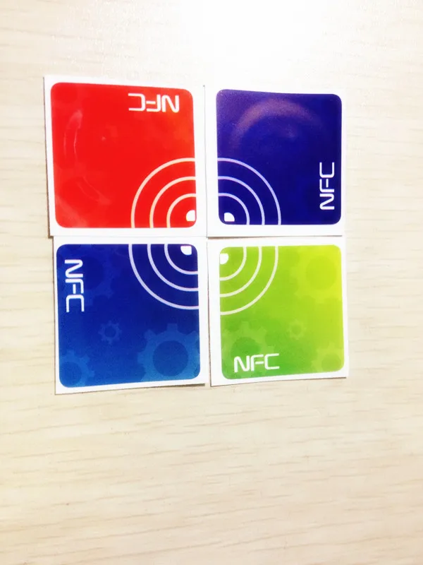 (4 шт./лот) NFC смарт метки наклейки Ntag216 13 56 МГц Rfid карта этикетка для всех android