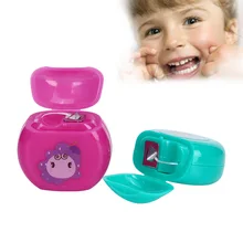 AZDENT 10 м/катушка портативная Вощеная зубная нить встроенная катушка проволока зубочистка зубная нить Замена сердечника межзубная щетка