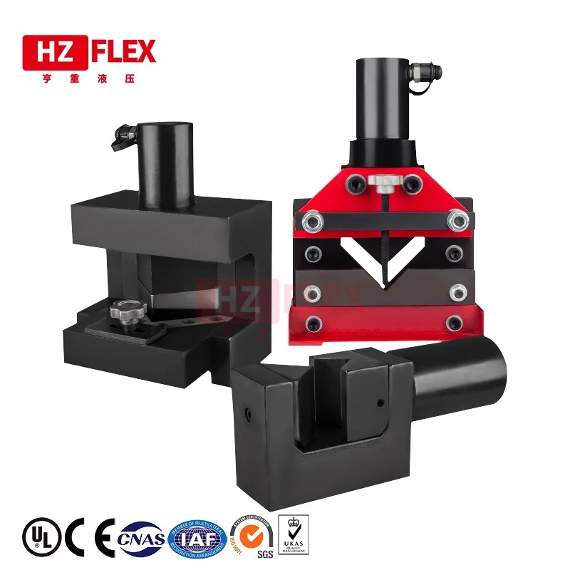 

with HHB-700A hydraulic pump angle steel cutting machine energy three-in-one corner chamfering hydraulic bending machine