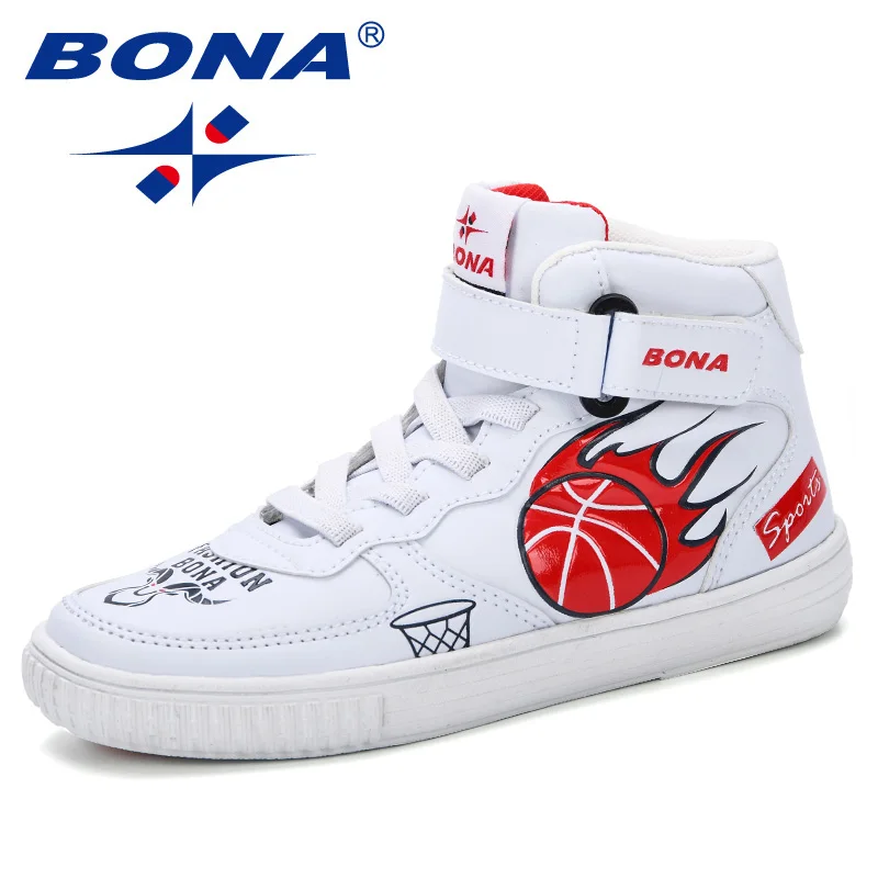 BONA Kids/ботинки для мальчиков и девочек модные кроссовки ботильоны дизайнерские