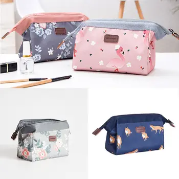 

2019 Newest Hot Multifunction Women Floral Cosmetic Makeup Case Bag Box Waterproof Portable Storage Bag Girls Fashion Makeup Bag